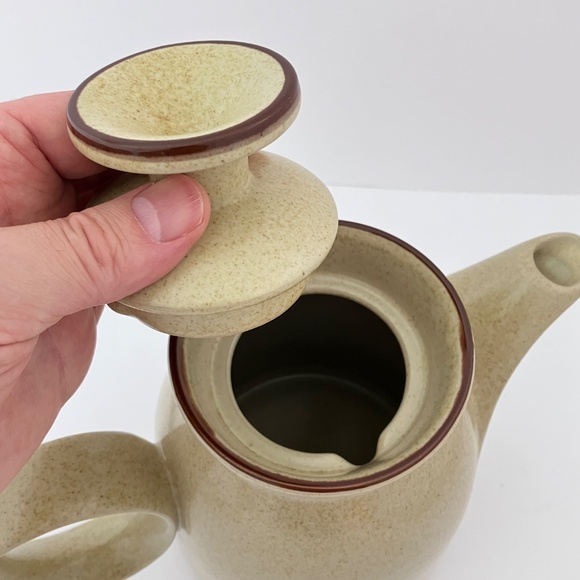 Tea/Coffee Pot & Lid Gingerbread by NORITAKE, Excellent Vintage Condition - Picture 12 of 17